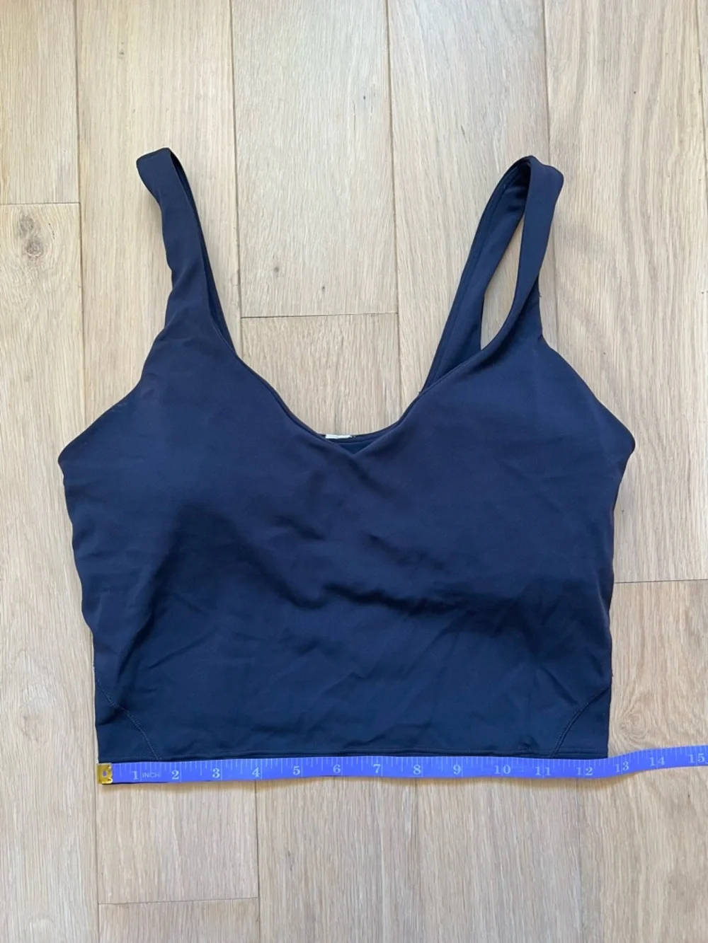 lululemon athletica Align Tank Top True Navy V‑Neck Crop Tank - Picture 9 of 10